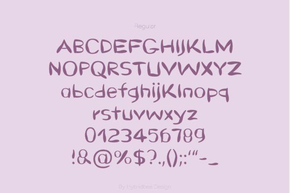 Grape Candy Font - Preview 2