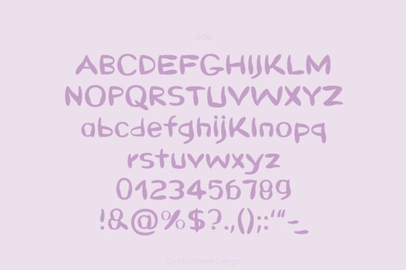 Grape Candy Font - Preview 6