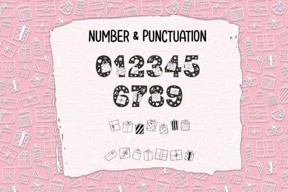 Hello Gifts Font PNG with transparent background - Preview 2