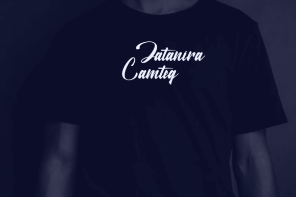 Jatanira Camteg Font PNG with transparent background - Preview 3