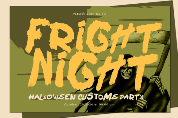 Jump Scare Font PNG with transparent background - Preview 2
