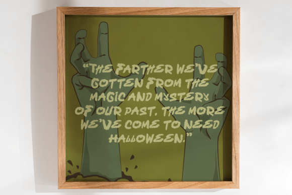 Jump Scare Font PNG with transparent background - Preview 5