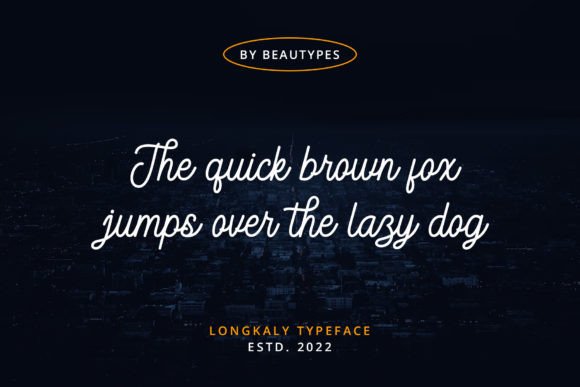 Longkaly Font PNG with transparent background - Preview 1