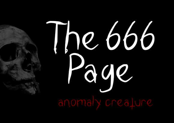 Nightmare Entity Font PNG with transparent background - Preview 2