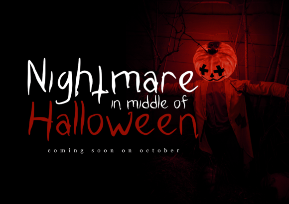 Nightmare Entity Font PNG with transparent background - Preview 4