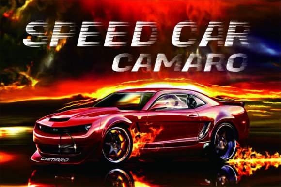 Race Speed Font font preview - 1