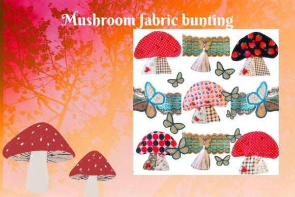 Toadstool Mushroom Sewing PDF Pattern