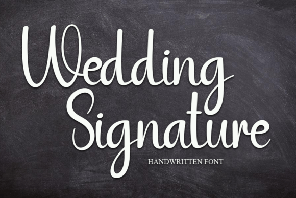 Wedding Signature ArtLine Design