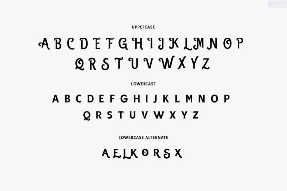 Black Gumners Font - Preview 4
