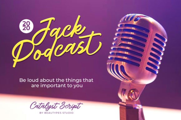 Catalyst Script Font PNG with transparent background - Preview 1