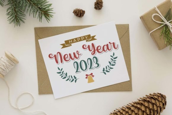 Christmas Seasonal Font PNG with transparent background - Preview 2