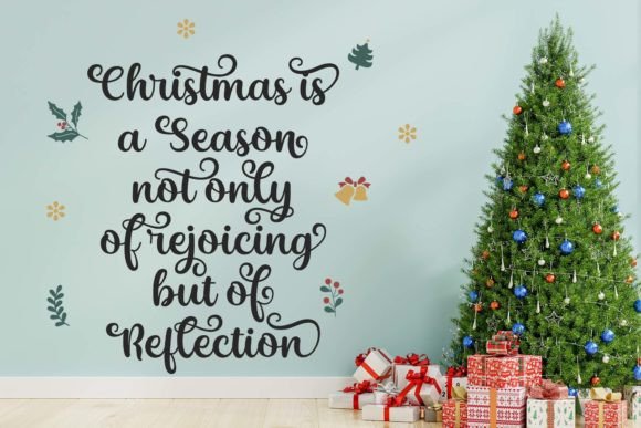 Christmas Seasonal Font - Preview 5