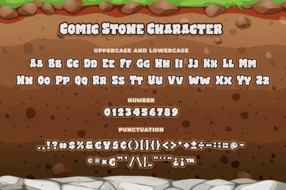 Comic Stone Font - Preview 4