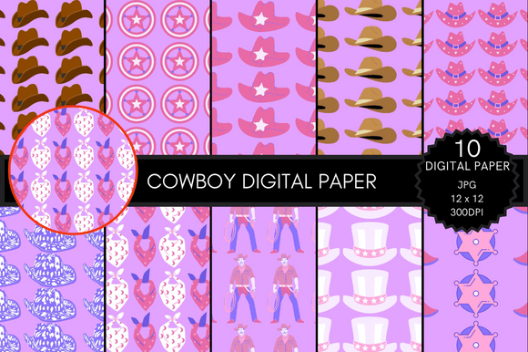 Cowboy Graphic by Alterox · Creative Fabrica
