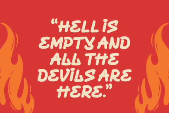 Creepy Midnight Font - Preview 1