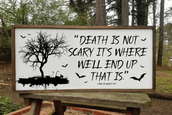 Deathmore Font - Preview 3