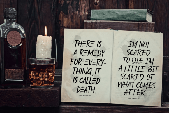 Deathmore Font - Preview 6