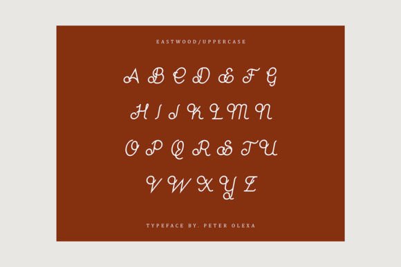 Eastwood Font - Preview 3