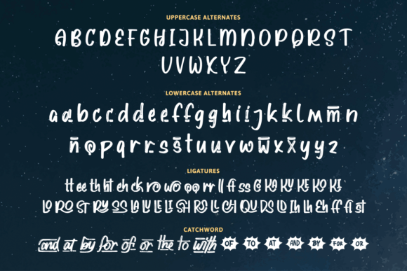 Foxykids Font PNG with transparent background - Preview 1