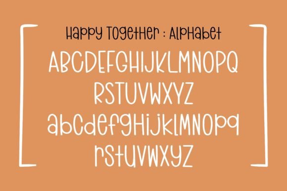Happy Together Font - Preview 2