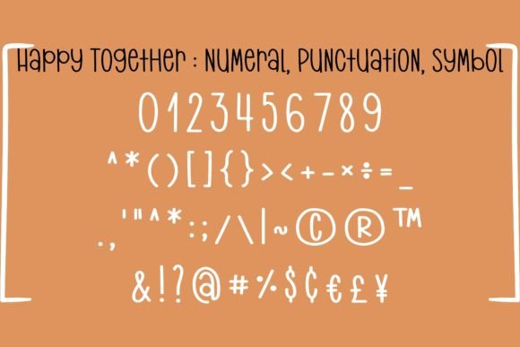 Happy Together Font - Preview 3