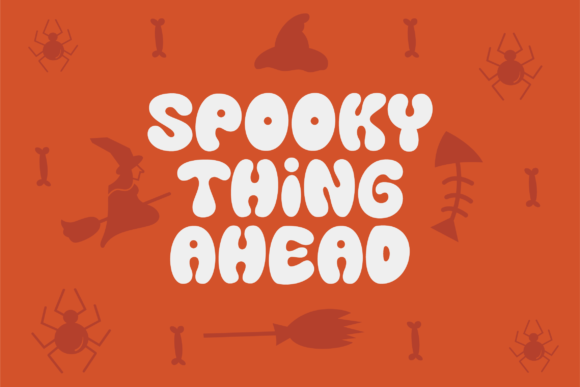 Pumpkins Nightmare Font PNG with transparent background - Preview 2