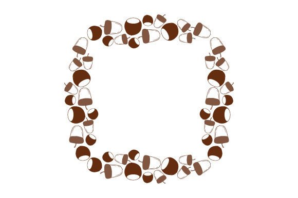 Chestnuts and Acorns Wreath