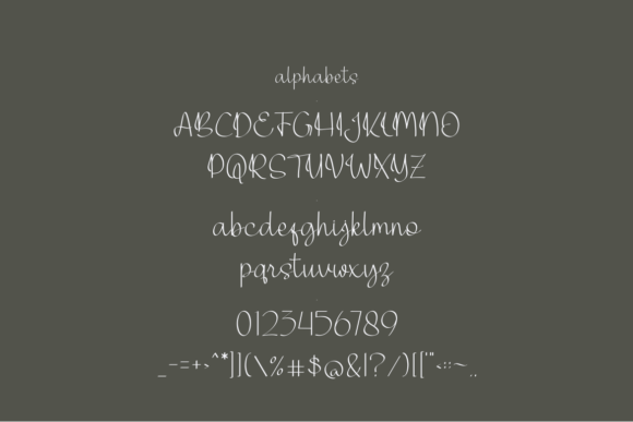 Bagheltsa Font - Preview 1