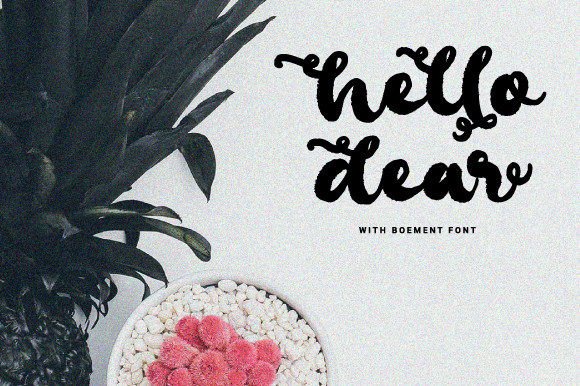 Boement Font - Preview 1