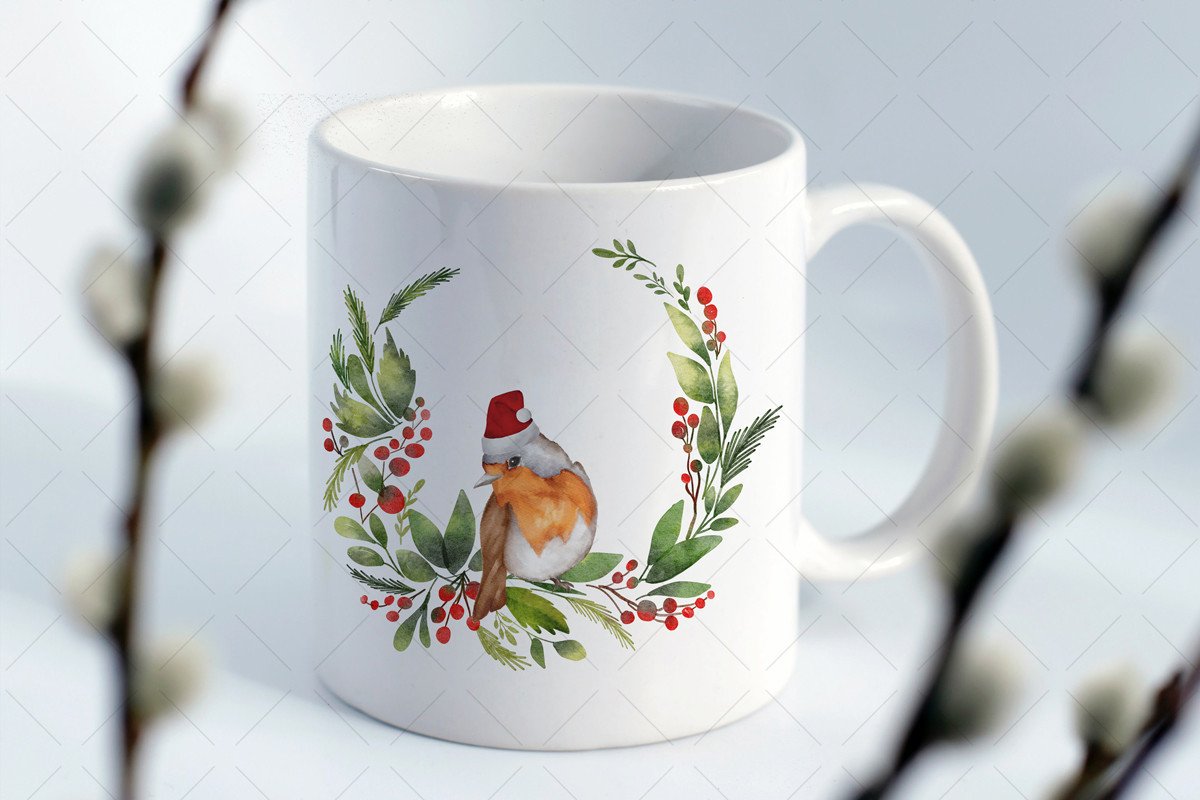Christmas Watercolor Cliparts - photo 3