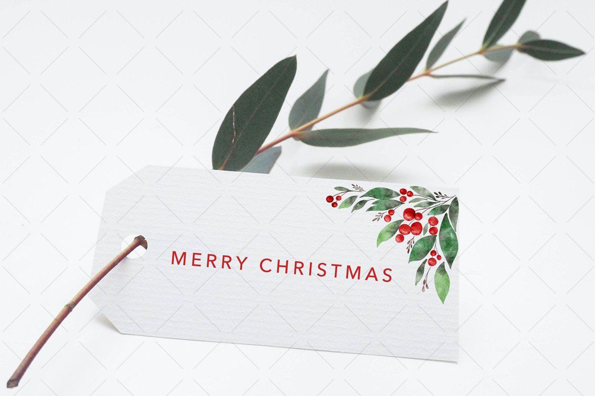 Christmas Watercolor Cliparts - photo 4