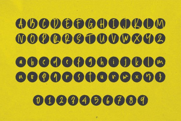 Crossword Puzzle Font - Preview 3