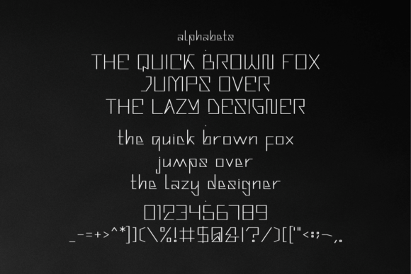 Delafronz Font PNG with transparent background - Preview 1