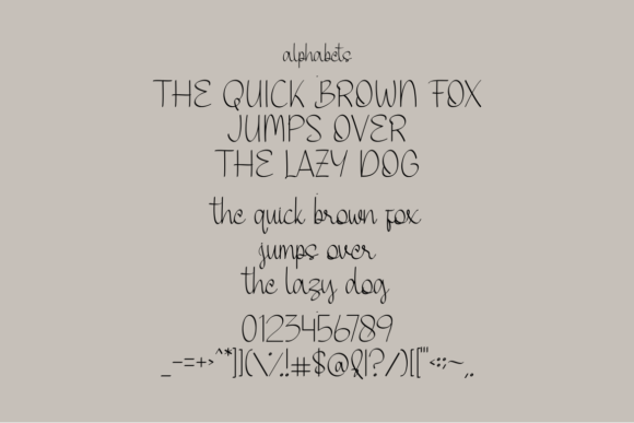 Dhisyella Font - Preview 1
