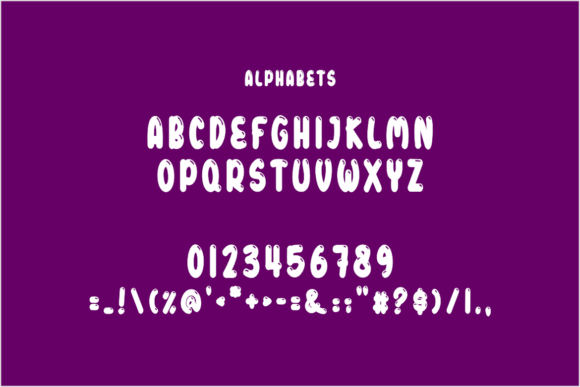 Donuts Transupa Font - Preview 2