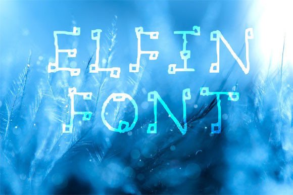 Elfin Font - Preview 1