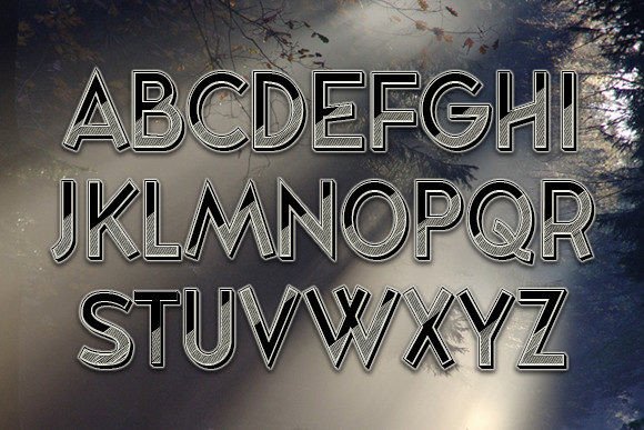 Fake Shine Font - Preview 1