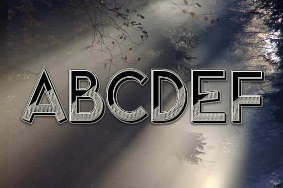 Fake Shine Font - Preview 2