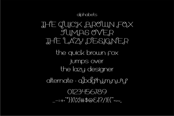 Hallodey Font - Preview 2