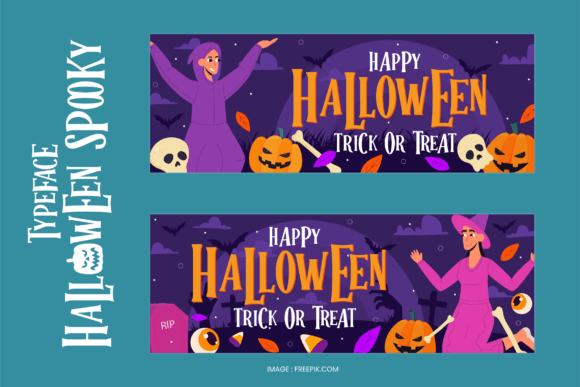 Halloween Spooky Font - Preview 6