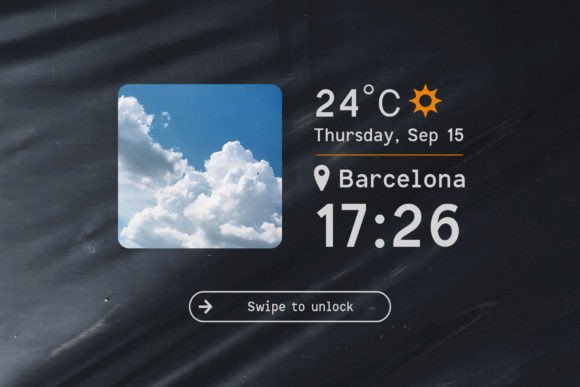 Informe Font PNG with transparent background - Preview 2