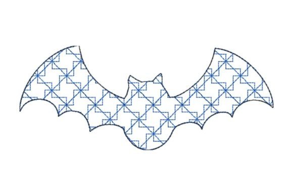 Japanese Sashiko Shape Bat