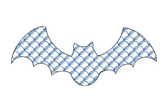 Japanese Sashiko Shape Bat