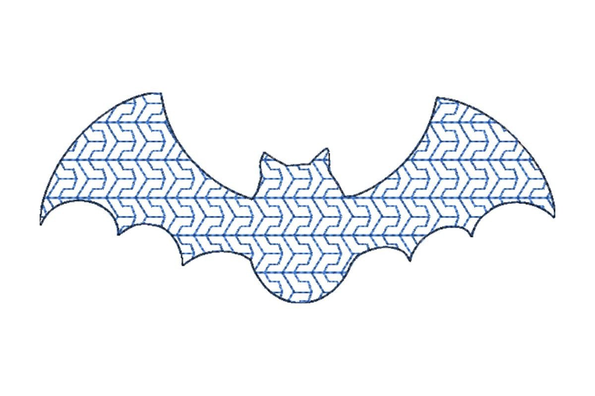 Japanese Sashiko Shape Bat