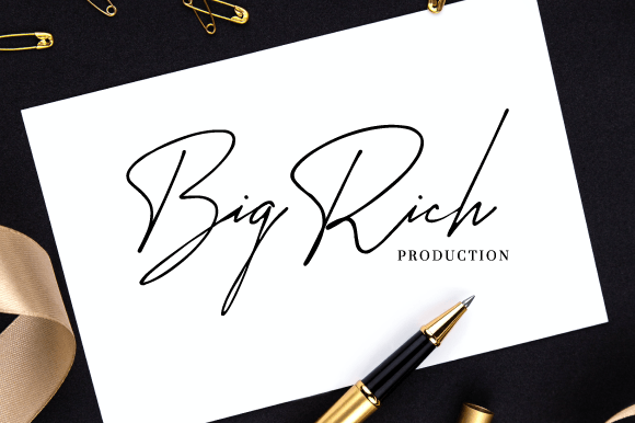 Jembarrati Signature Font PNG with transparent background - Preview 5