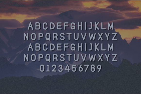 Lycorida Font PNG with transparent background - Preview 1