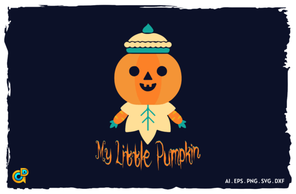 My Little Pumpkin SVG Design