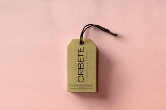 Orbete Font PNG with transparent background - Preview 4