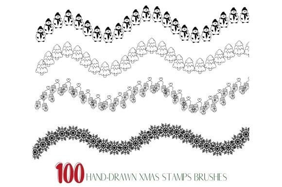 Procreate Christmas Stamps Brushes - photo 7