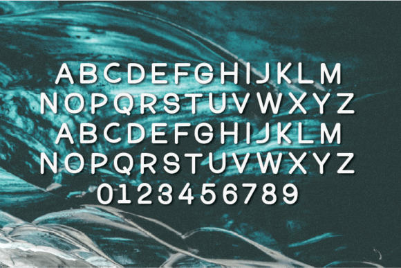 Proteus Font PNG with transparent background - Preview 1